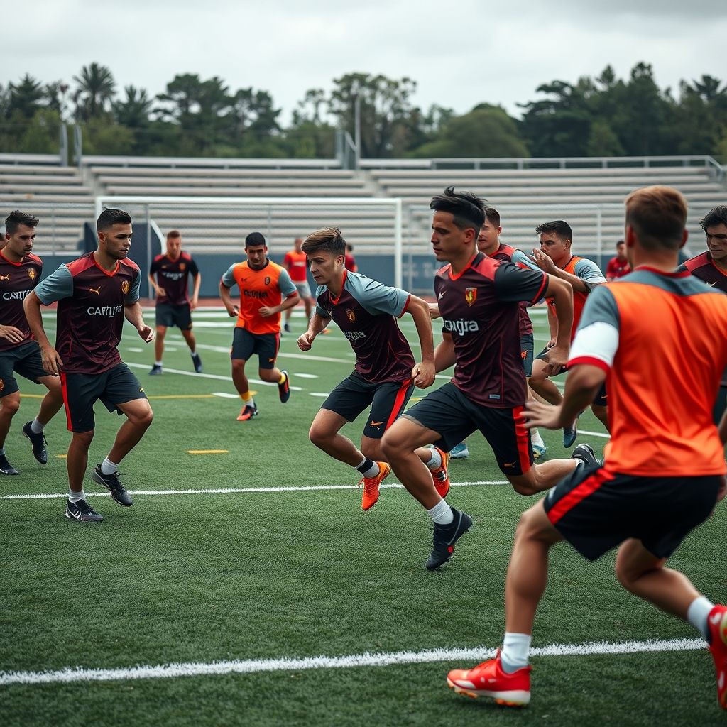 半岛体育全站-卡尔蒂斯技战术演练密集，冲刺冠军全力以赴